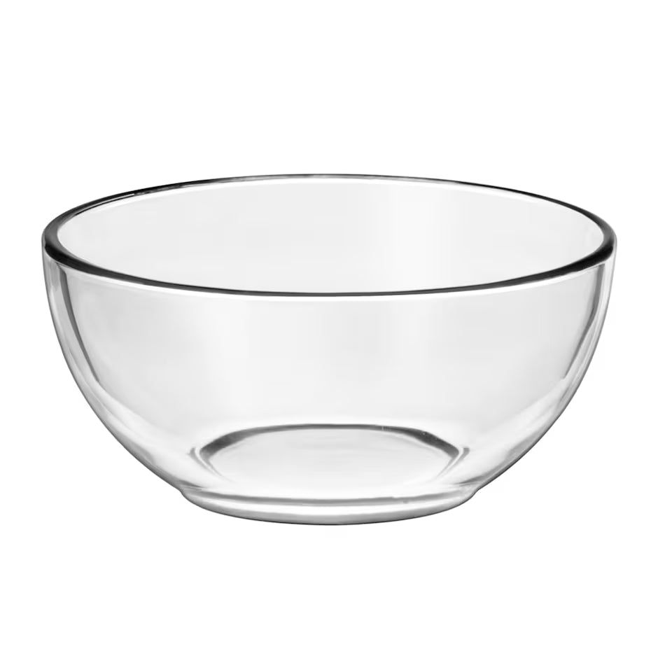 Clear Glass Bowls, 6 in.