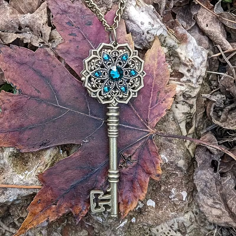 Witch's Magical Key Necklace