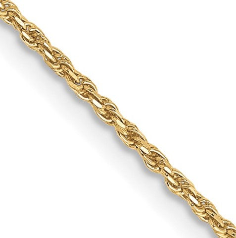 10k Diamond-Cut Rope Chain