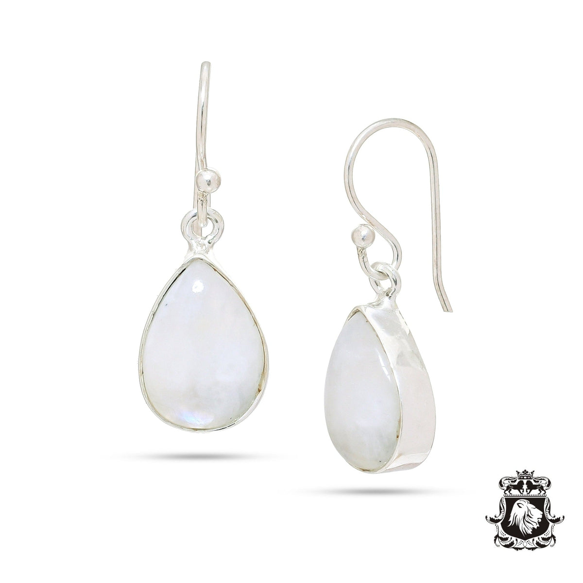 Moonstone Dangle & Drop Earrings 925 Solid (Nickel Free) Sterling Silver Earrings WHOLESALE price / Made in Canada Minimalist Earrings ER20