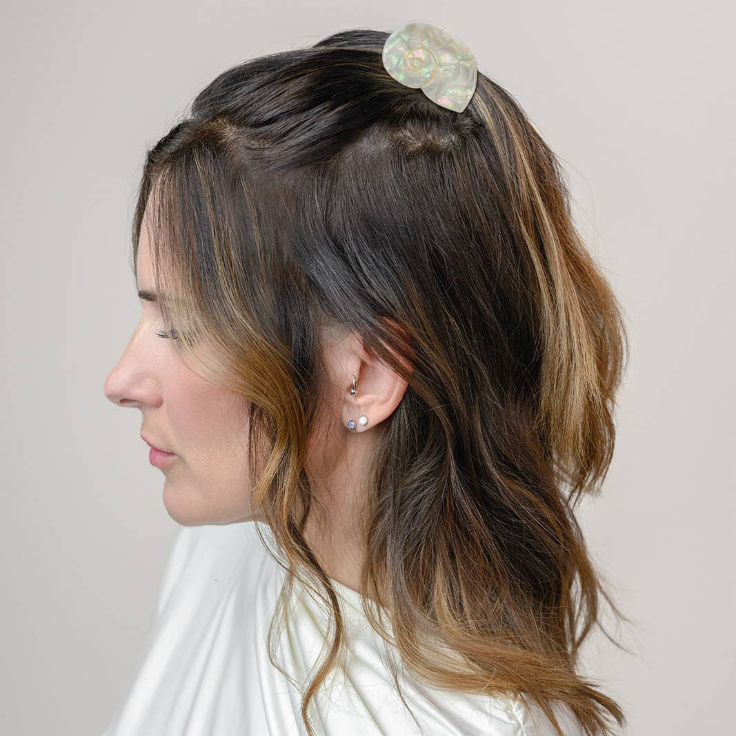 SIREN CLAW | SEA SHELL ACETATE HAIR CLIP