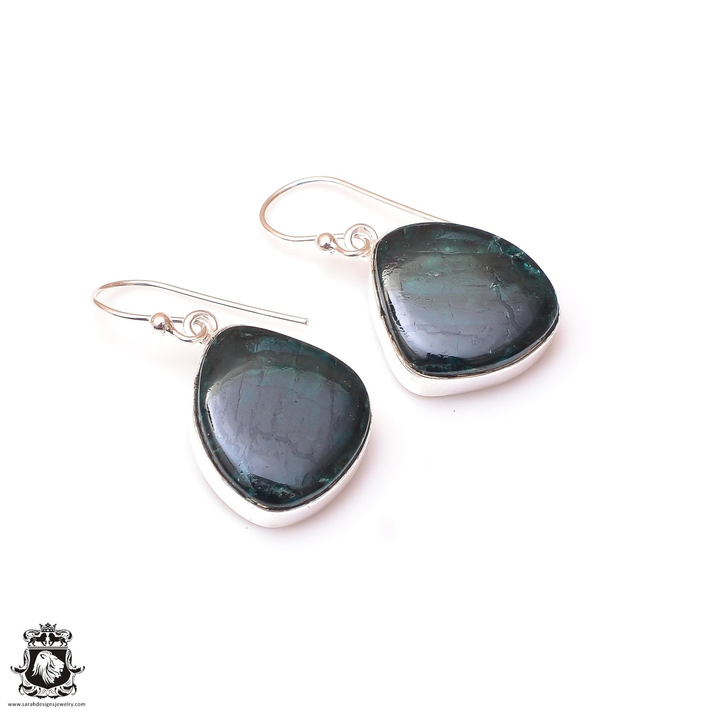 Emerald Dangle & Drop Earrings 925 Solid (Nickel Free) Sterling Silver Earrings WHOLESALE price / Made in Canada Minimalist Earrings ER4