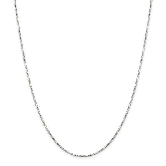 Sterling Silver 1.1mm Box Chain