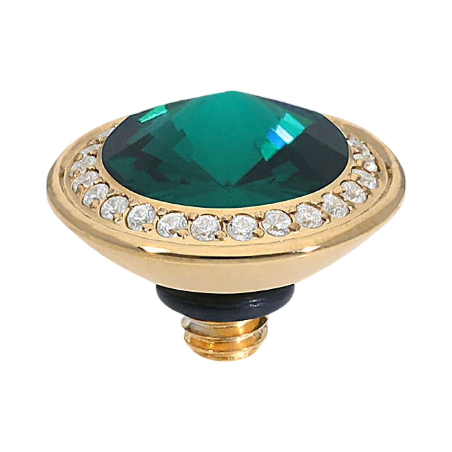 QUDO Tondo Deluxe Top 0.35" Gold | Green & Golden Collection