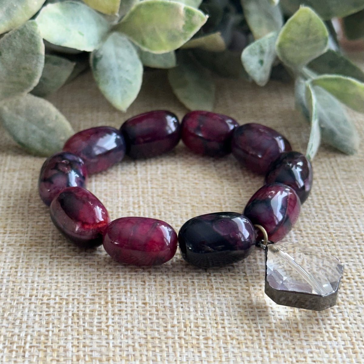 Red & Purple Agate (Super Chunky)