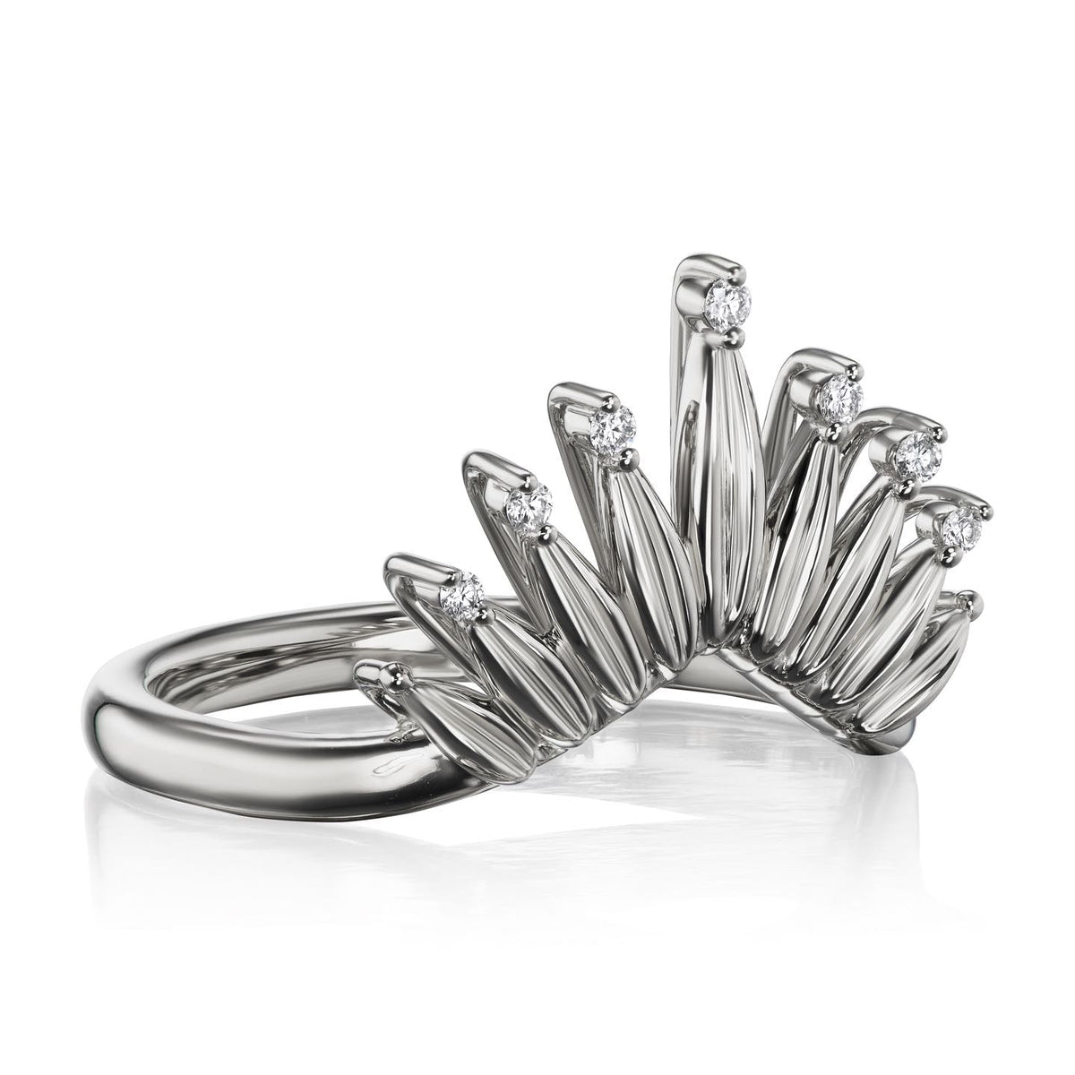 ・FERN・Leafy Diamond Contour Band
