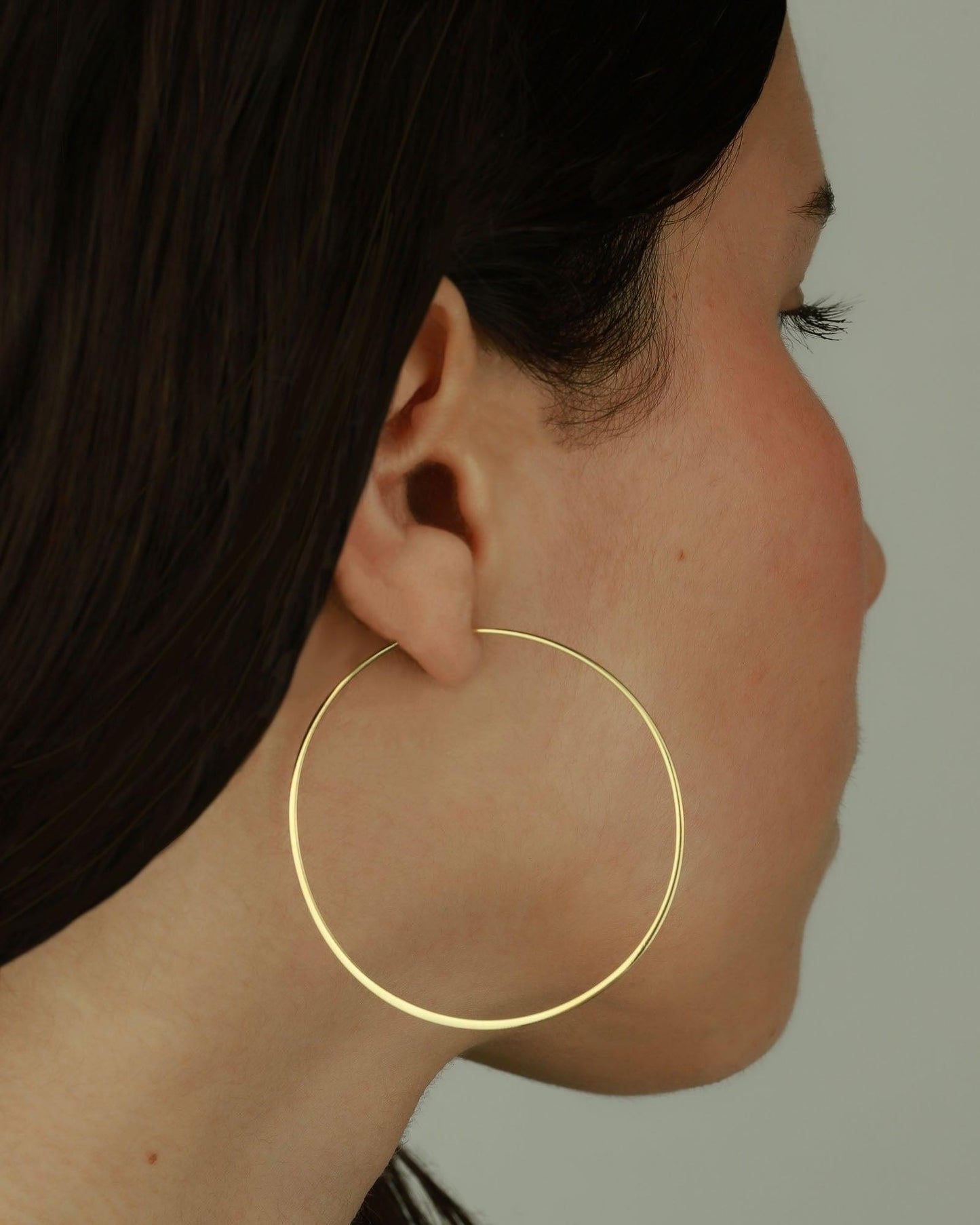 Flat Hoops I 45mm