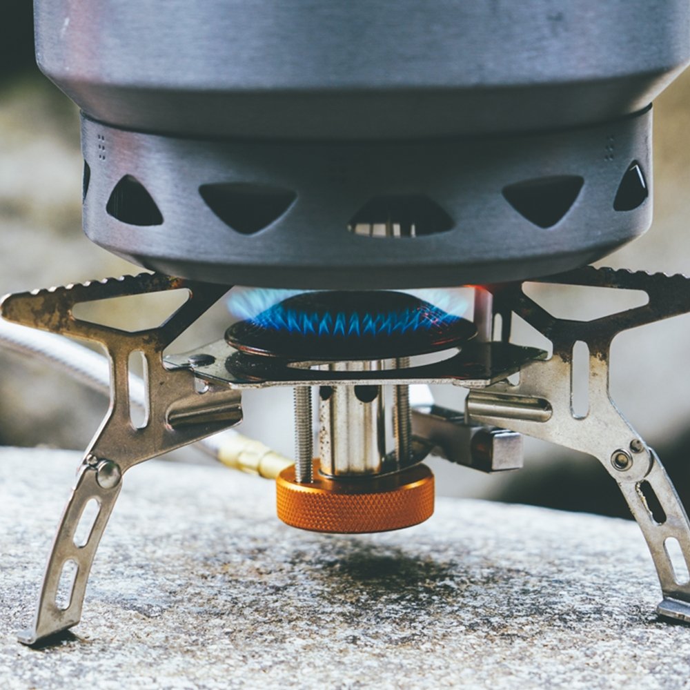 FMS-105 Gas Stove with Electric Ignition | 7.9 oz | 3000W