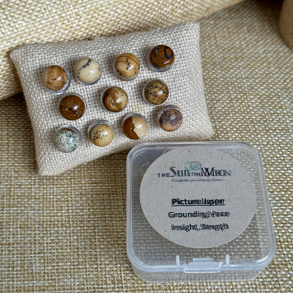 Gemstone Pin Its