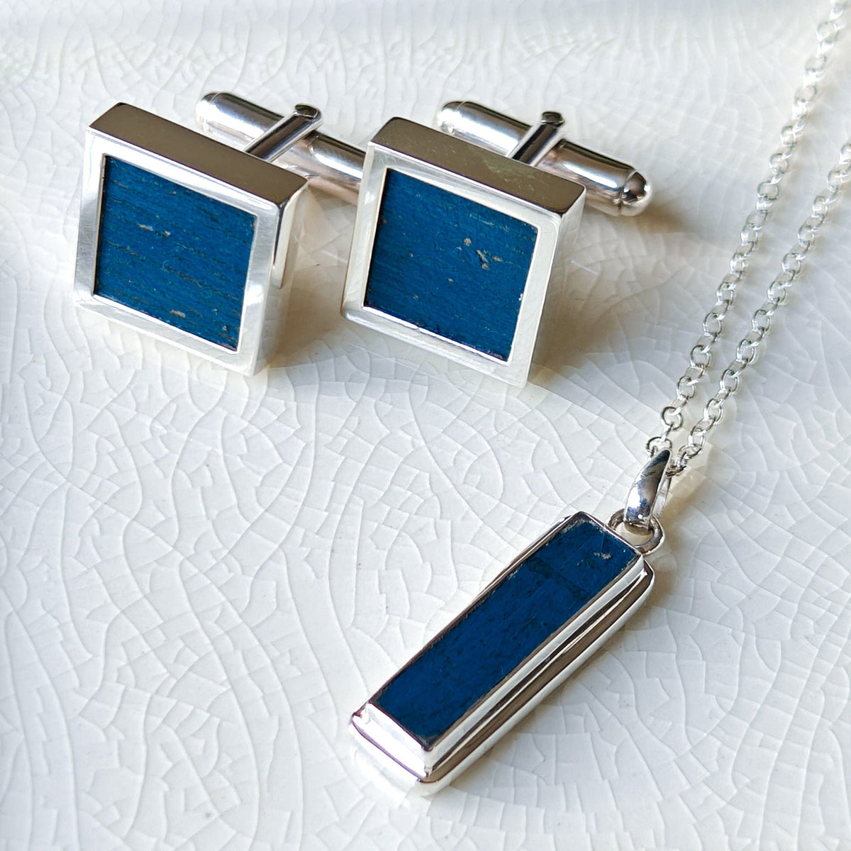 Genuine Wembley Stadium Chair Cufflinks | Football Gift for the World Cup | Sterling Silver