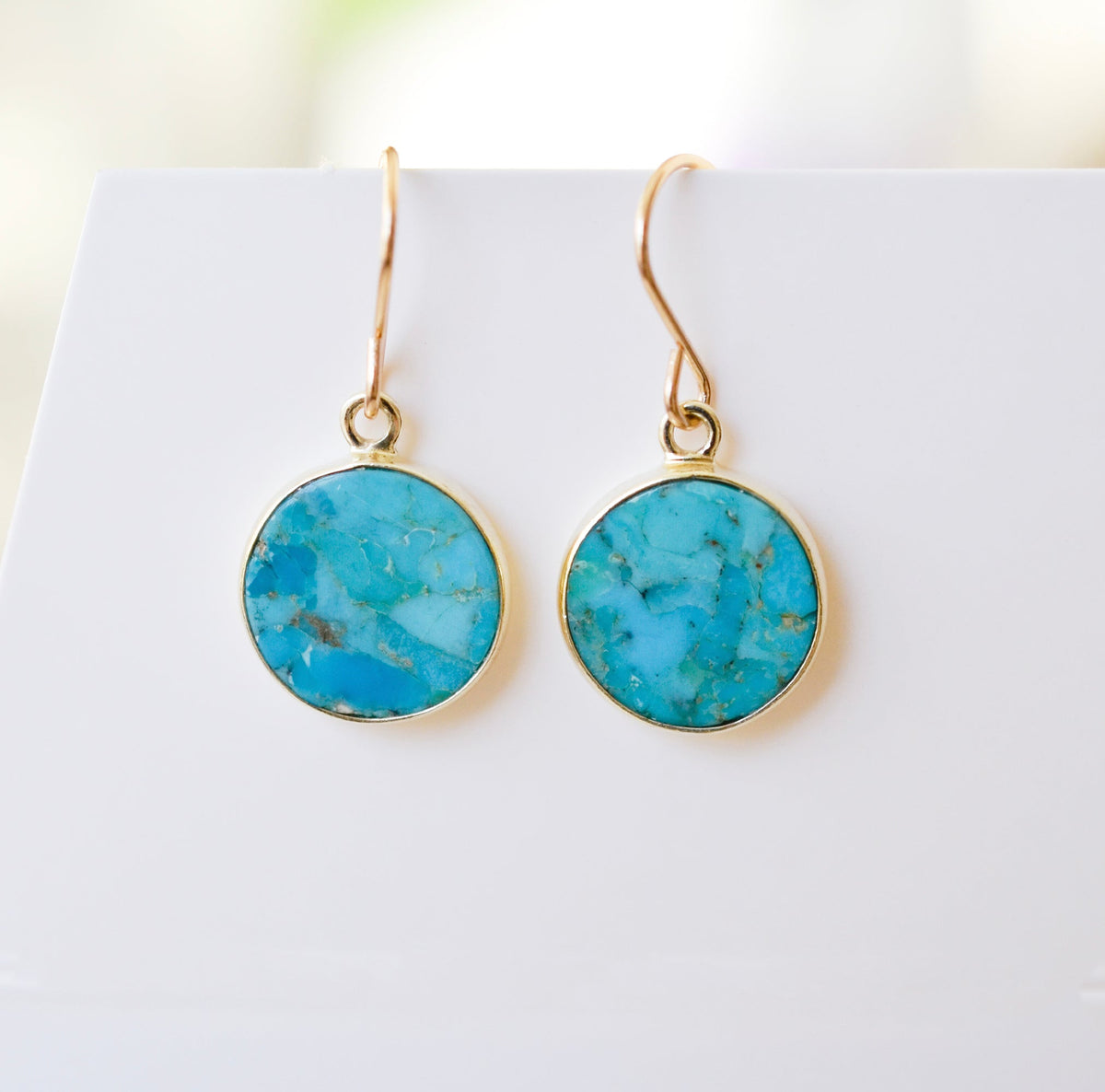 Mavi Earrings: Turquoise