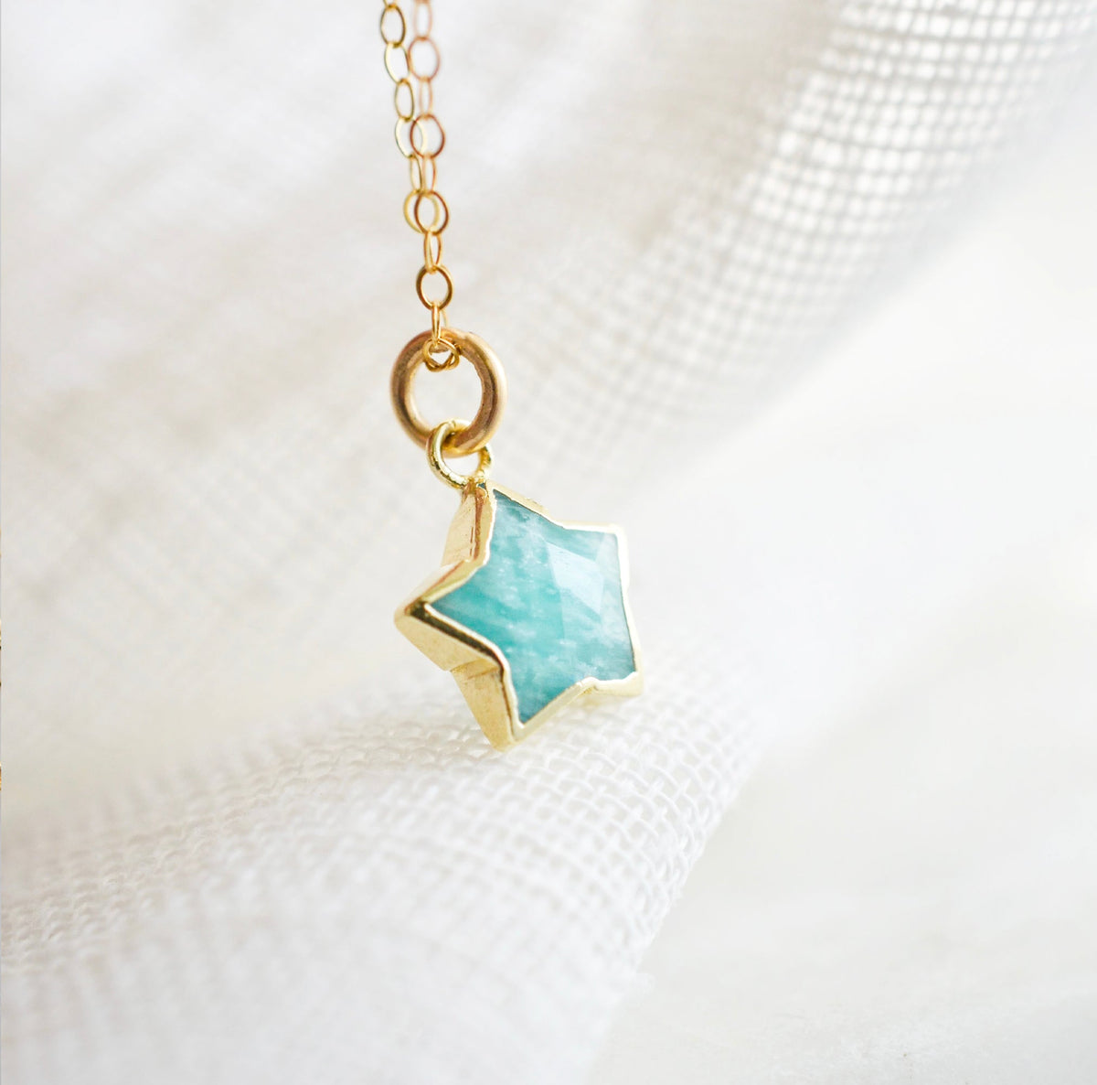 Amazonite Stargazer Necklace