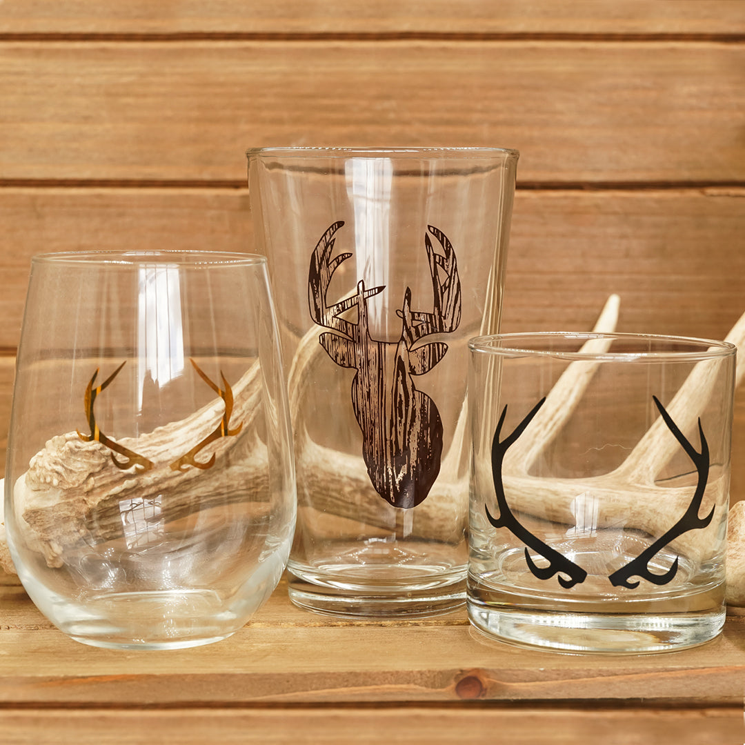Antler Whiskey Glass