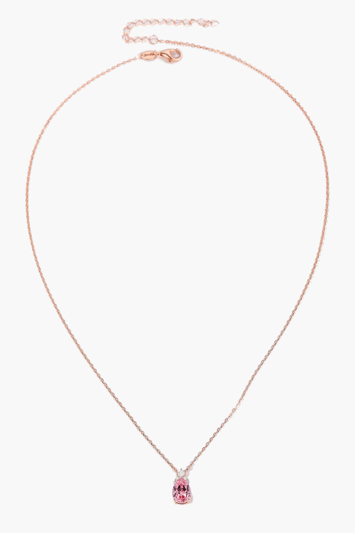 Custom Pear Cut Alexandrite Necklace - Auriel