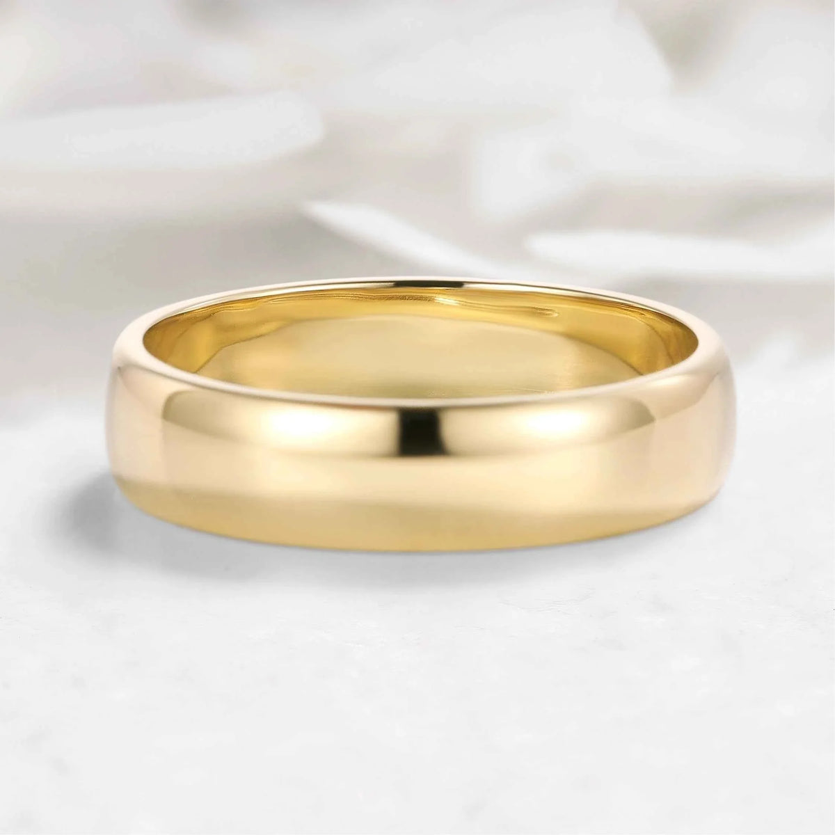 Hidden Star Moissanite Men's Wedding Band