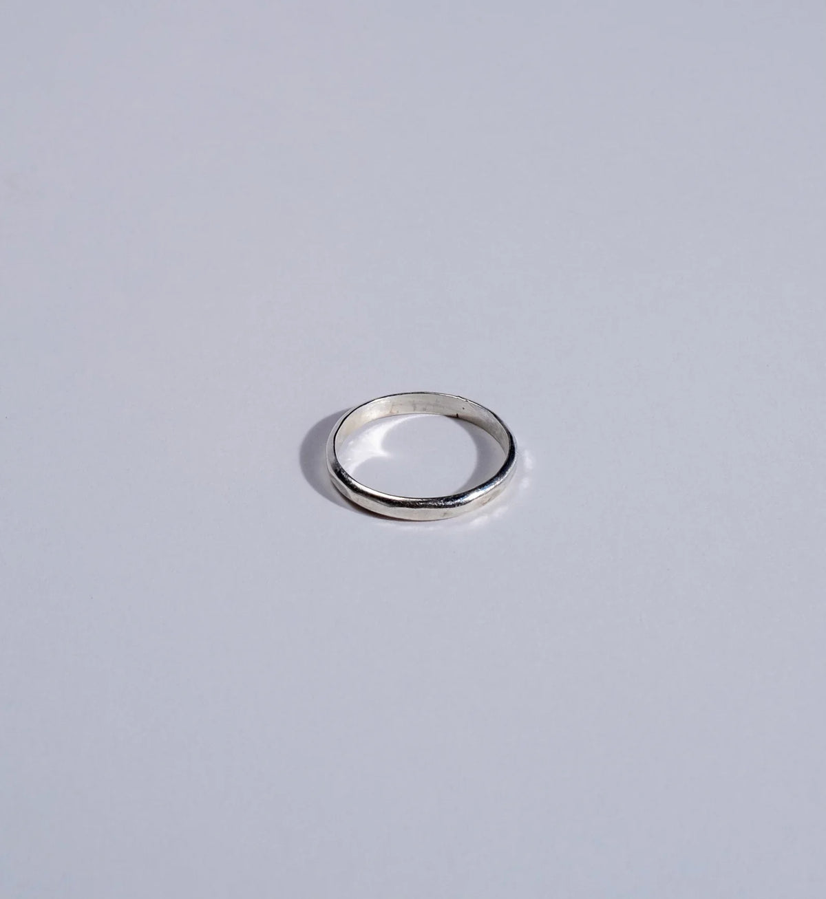 Chunky Stacking Ring in Sterling Silver