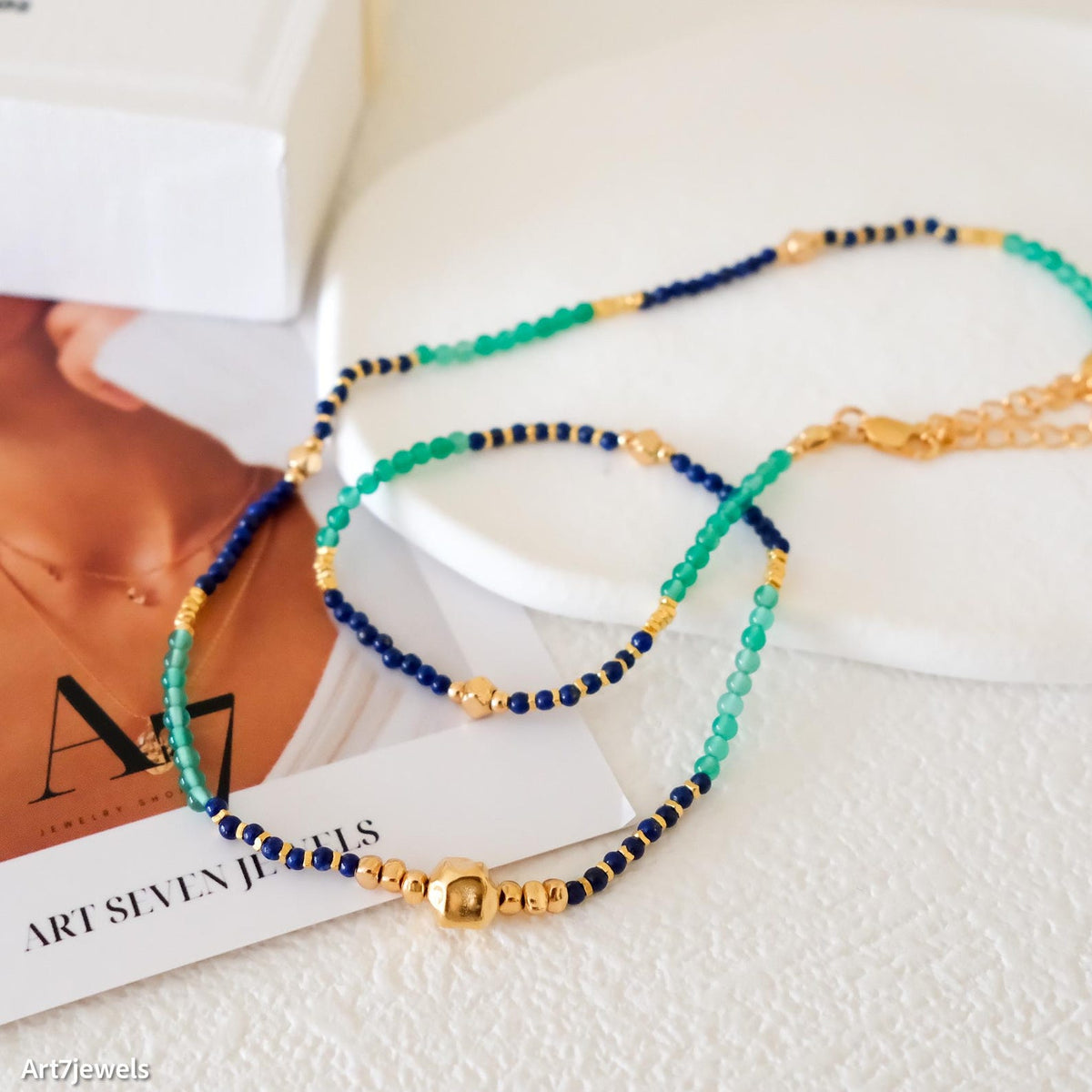 Beaded necklace