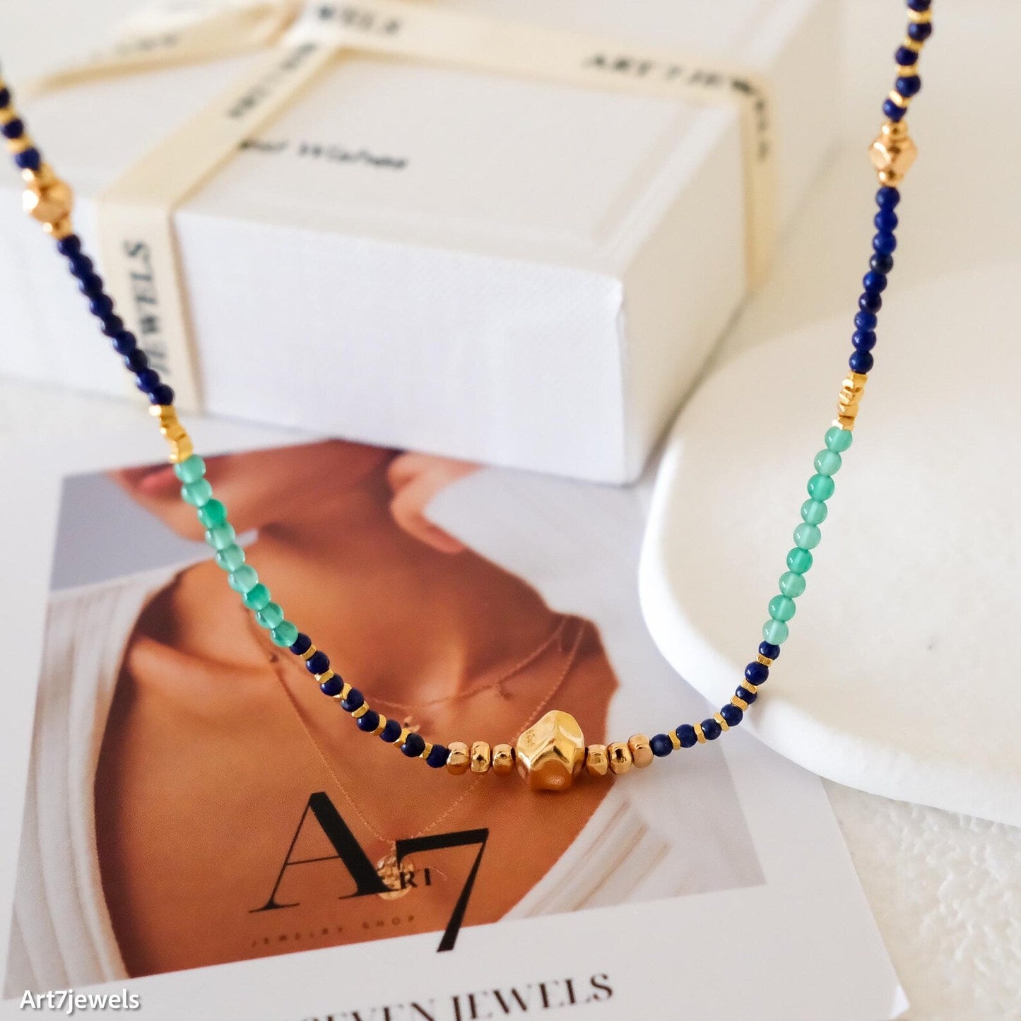 Beaded necklace