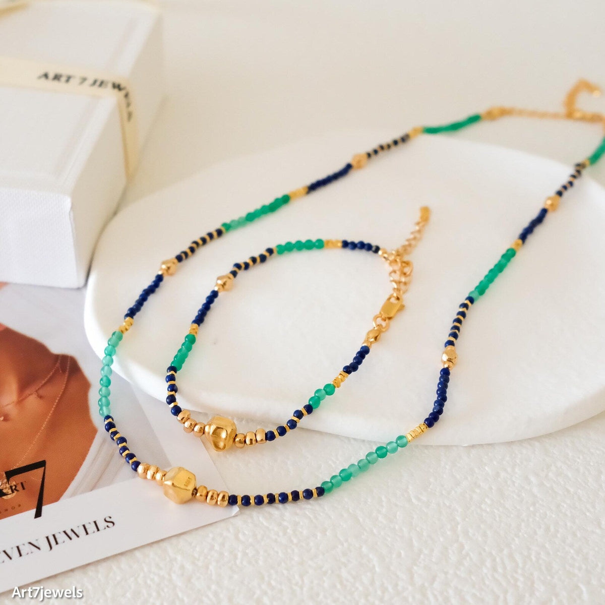 Beaded necklace