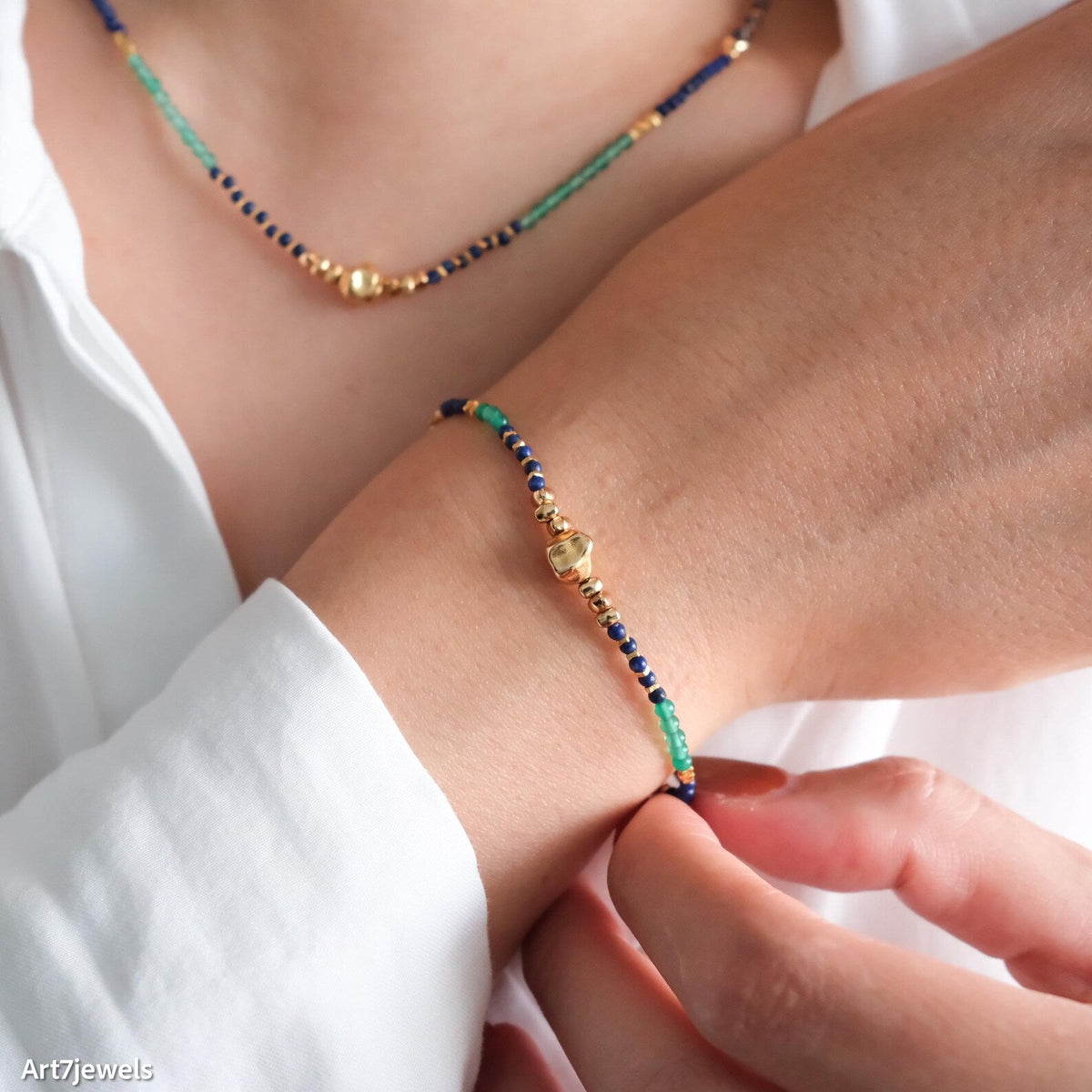 Beaded necklace