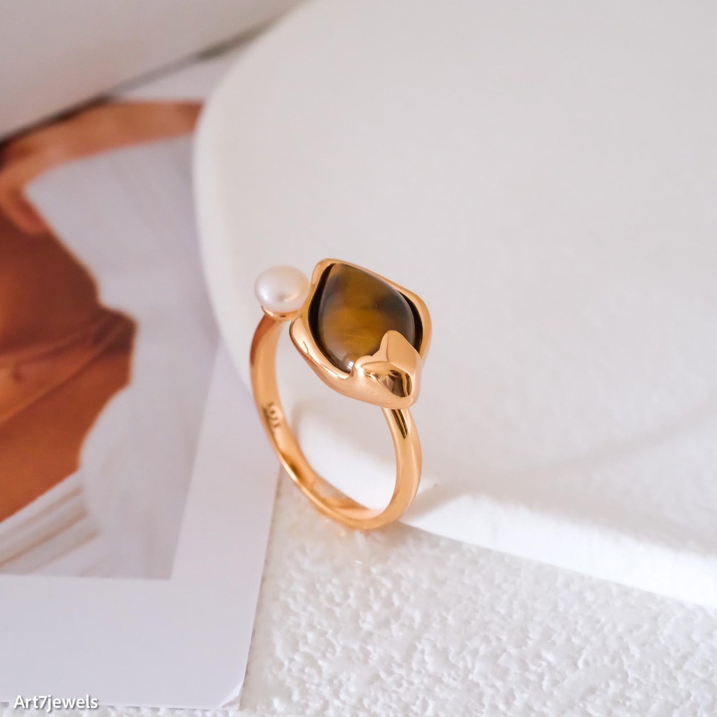 Tiger’s Eye Ring