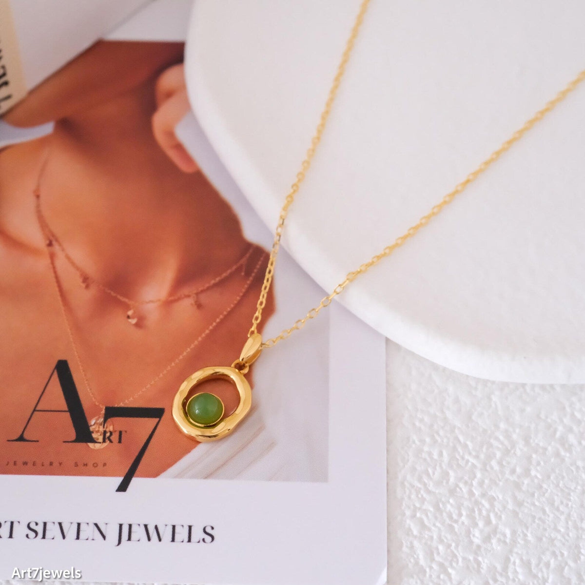 Green Jade Necklace
