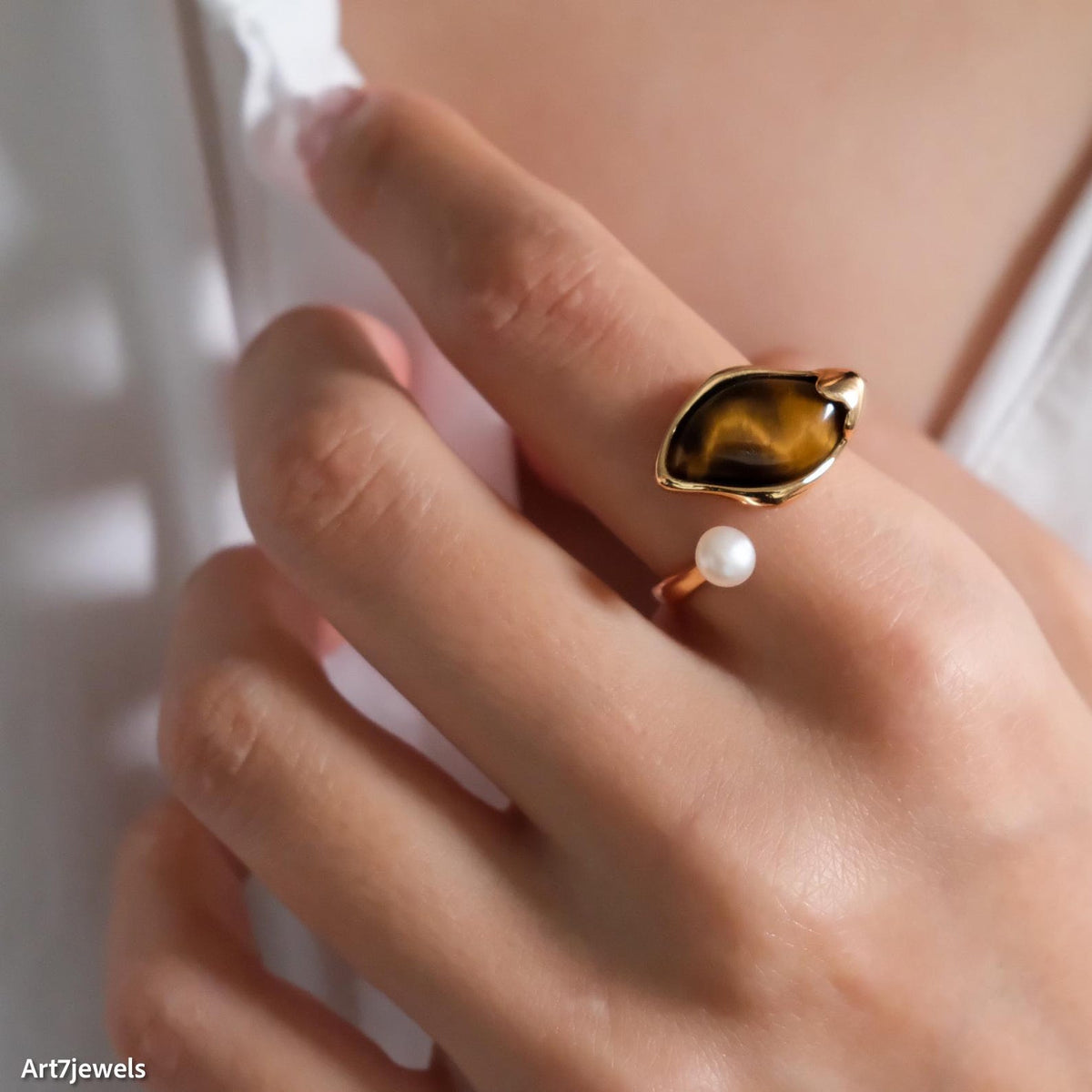 Tiger’s Eye Ring