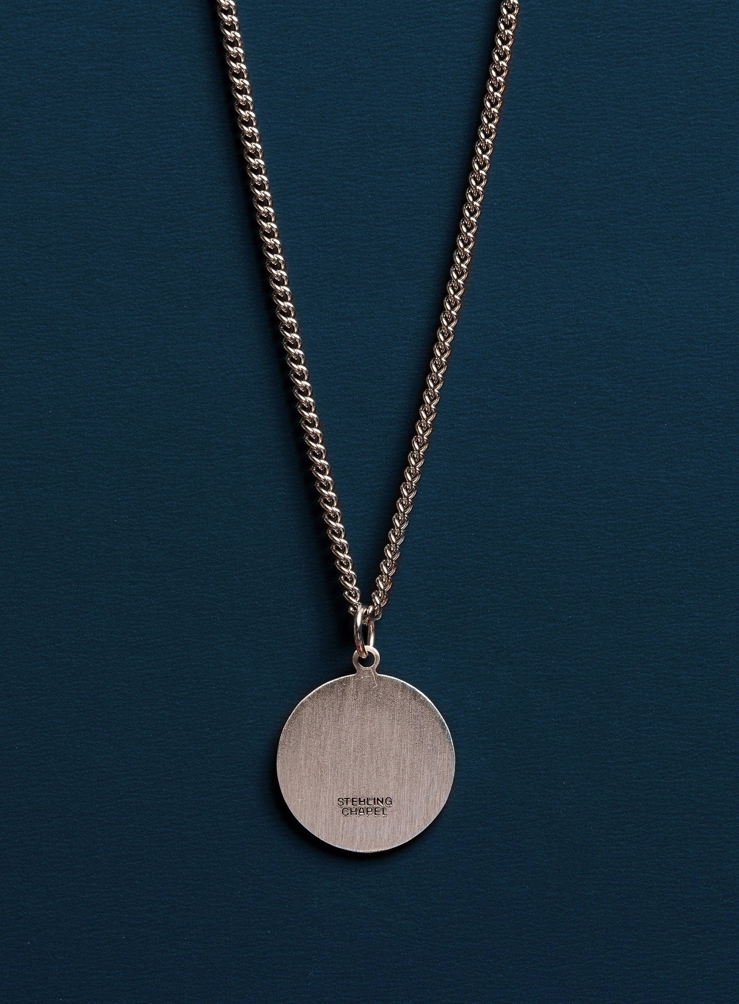 Small Saint Christopher Men's Necklace for Men