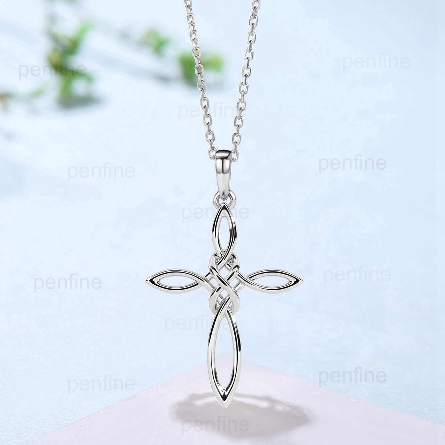 Norse Viking necklace solid Silver 14k 18k rose gold minimalist  Personalized pendant women  Necklace Celtic Jewelry Cross Necklace
