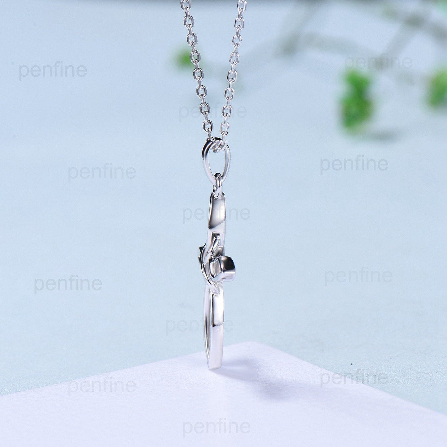 Norse Viking necklace solid Silver 14k 18k rose gold minimalist  Personalized pendant women  Necklace Celtic Jewelry Cross Necklace