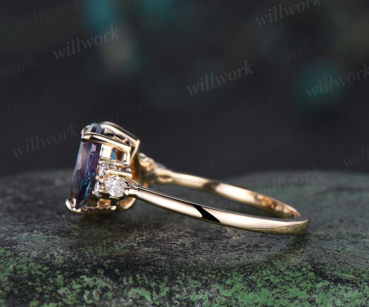 Custom order for Tawanna Huguley(1pc engagement ring, 10k white gold, ring size 7.5)