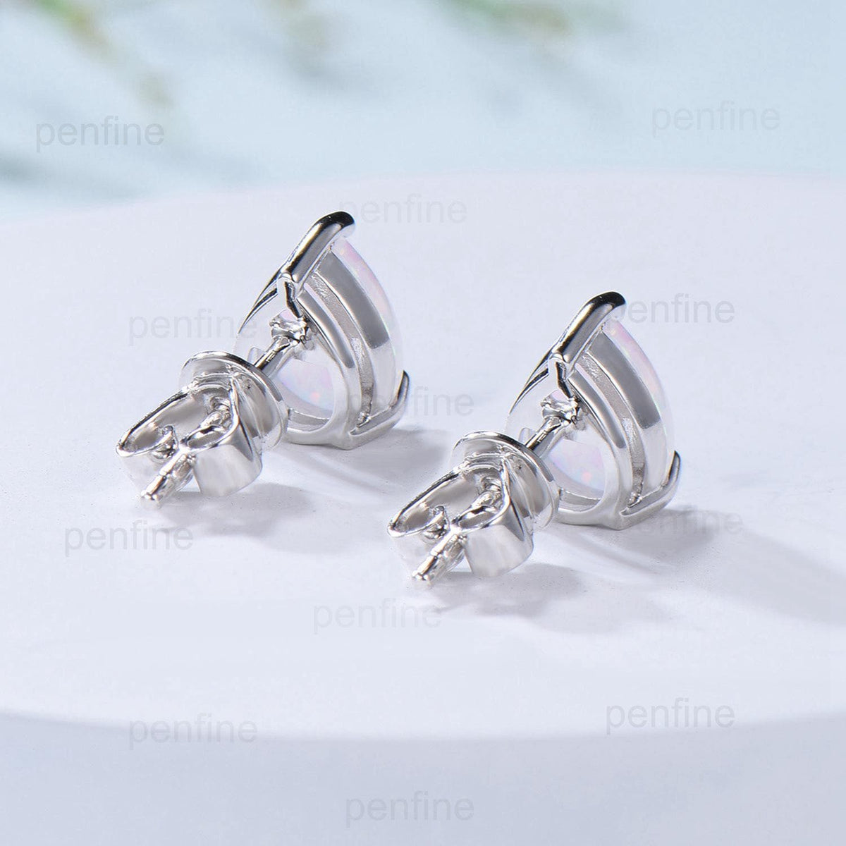 Solitaire Lab Grown Diamond Wedding Set Minimalist IGI CVD Diamond Engagement Ring Simple Diamond Pendant Necklace 18K White Gold Earrings