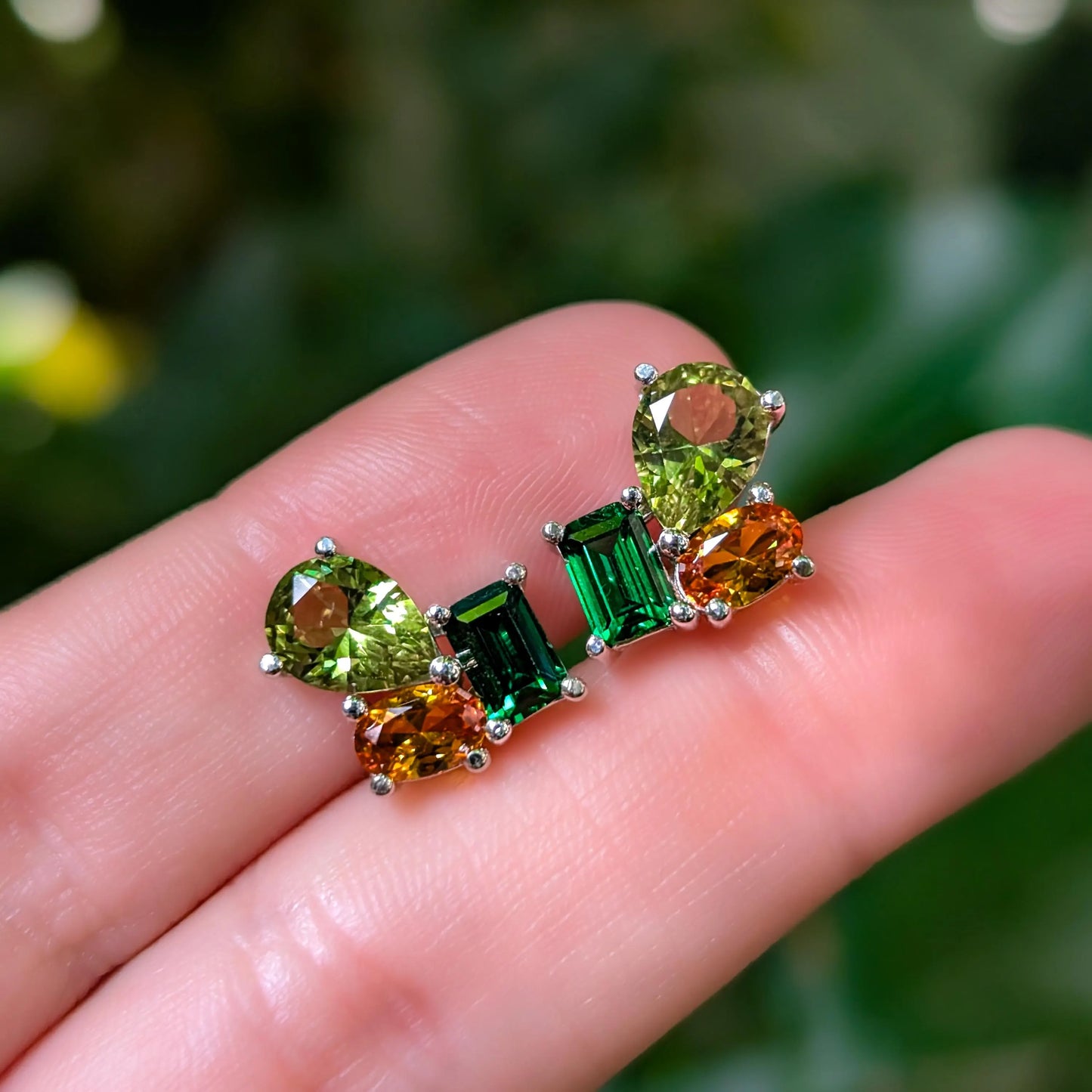 The Tulia - Pick Your Own Stone Cluster Studs