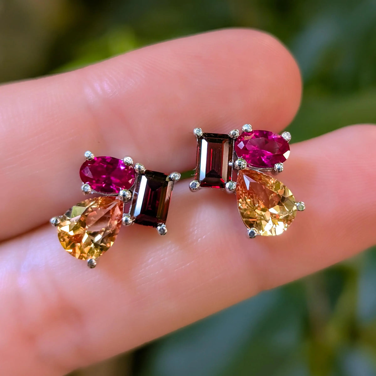 The Tulia - Pick Your Own Stone Cluster Studs