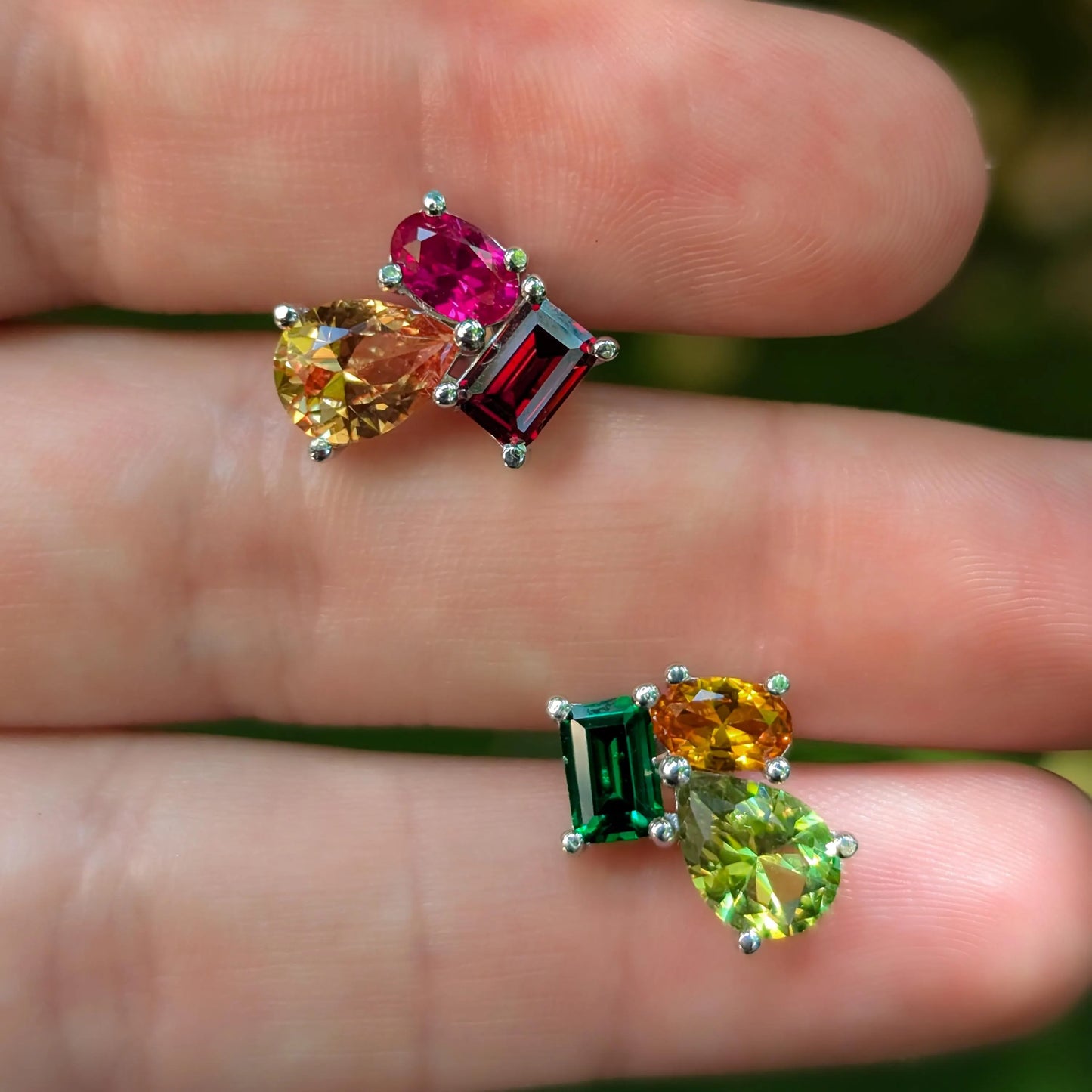 The Tulia - Pick Your Own Stone Cluster Studs