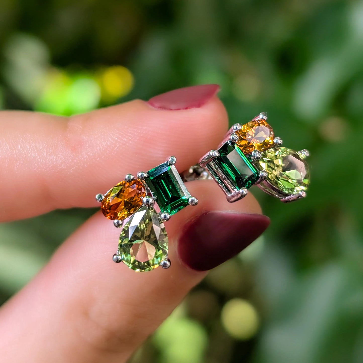 The Tulia - Pick Your Own Stone Cluster Studs