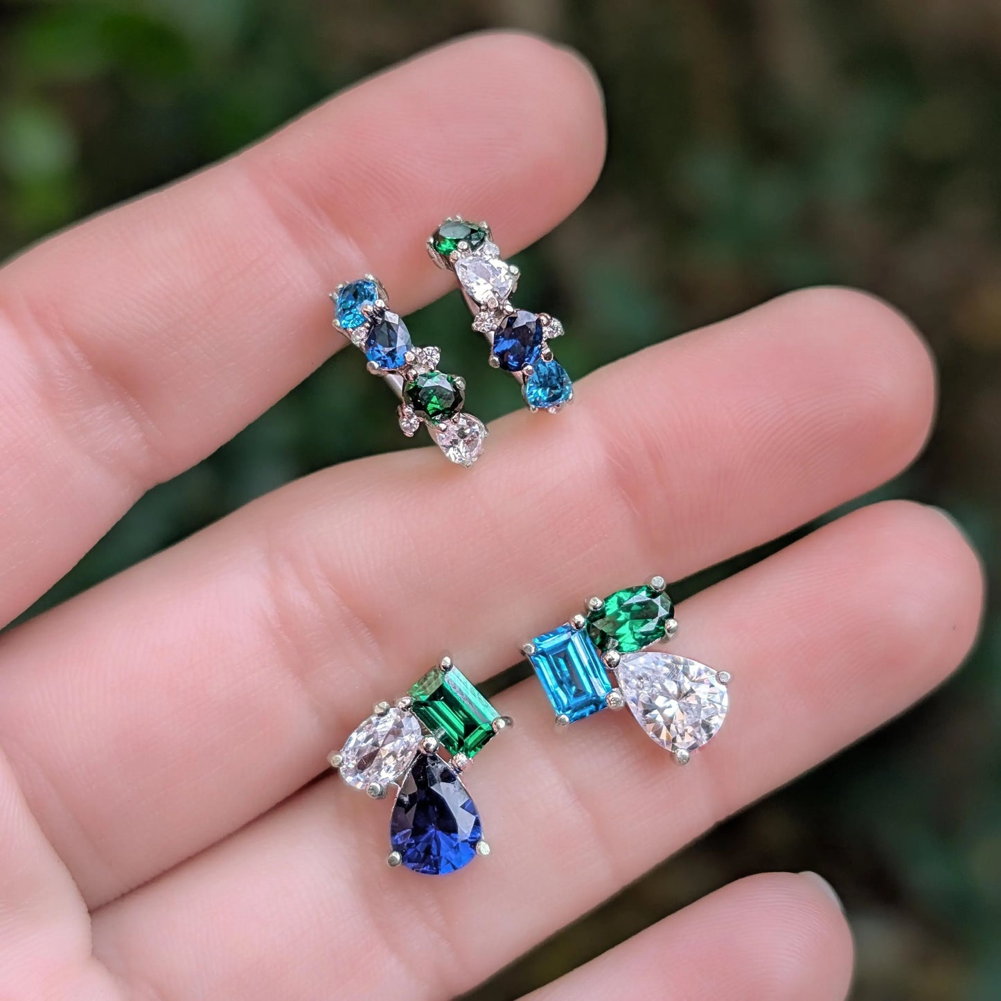 The Tulia - Pick Your Own Stone Cluster Studs