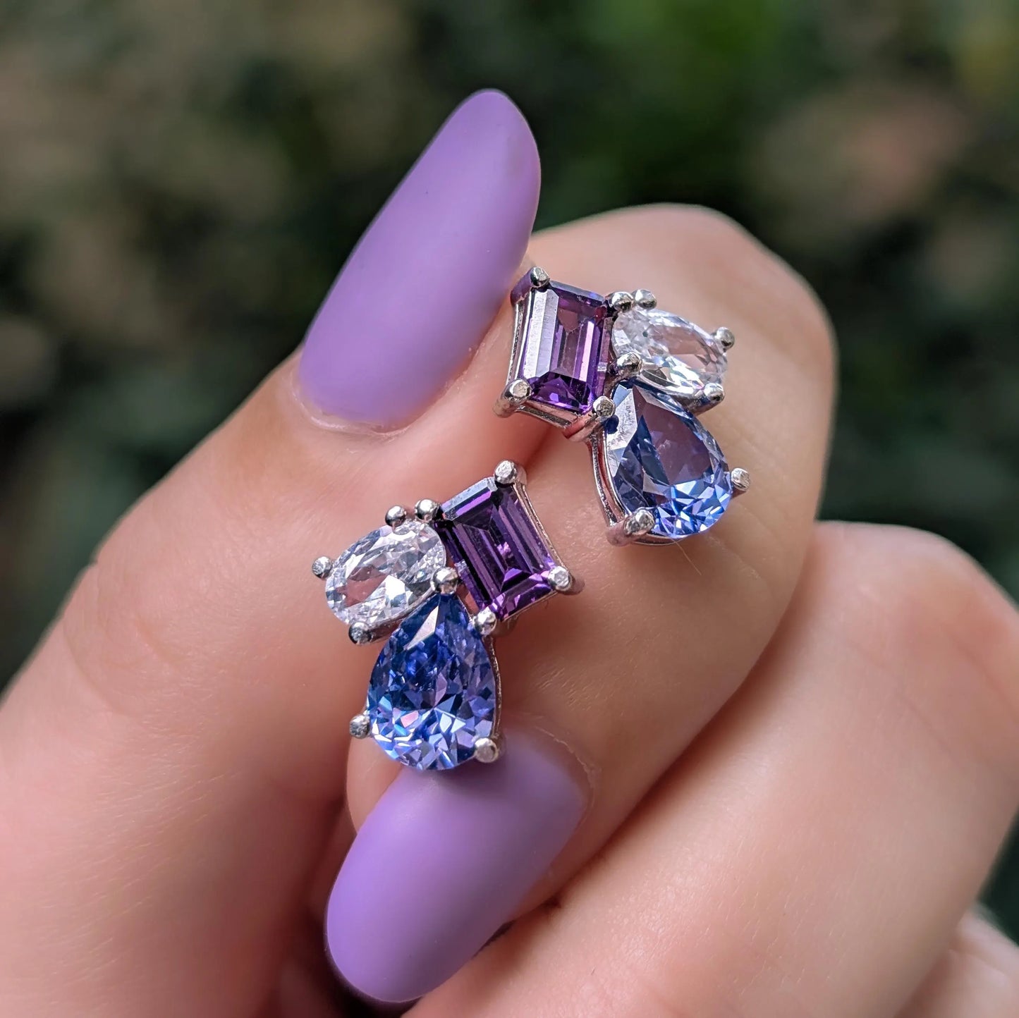 The Tulia - Pick Your Own Stone Cluster Studs