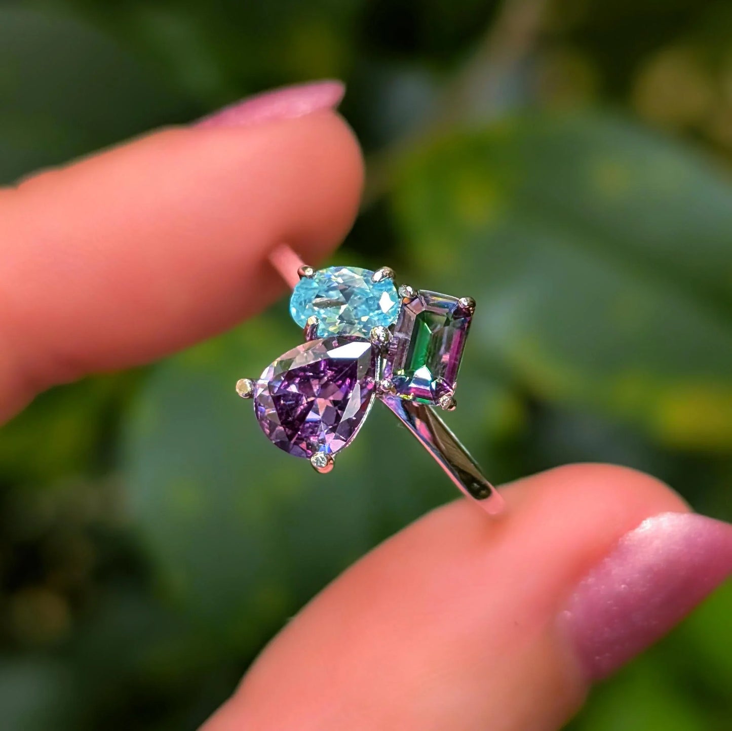 The Tulia - Custom 3 Stone Ring