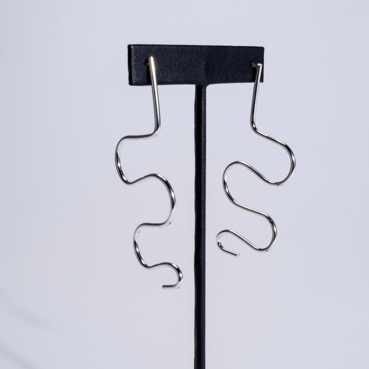 Squiggle Drop Statement Earrings - Choose your Metal / Silver READY TO SHIP