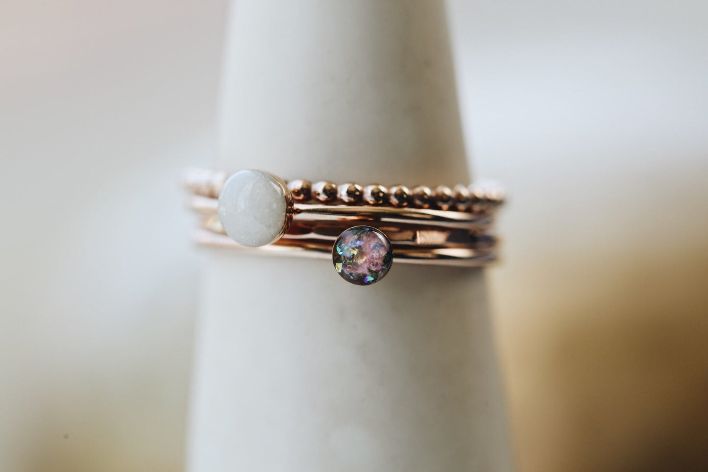4 Ring Stacked Set