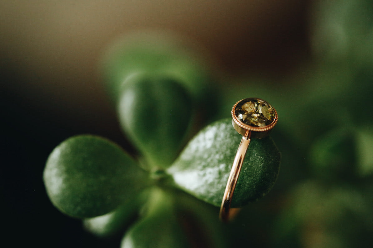 Milgrain Ring
