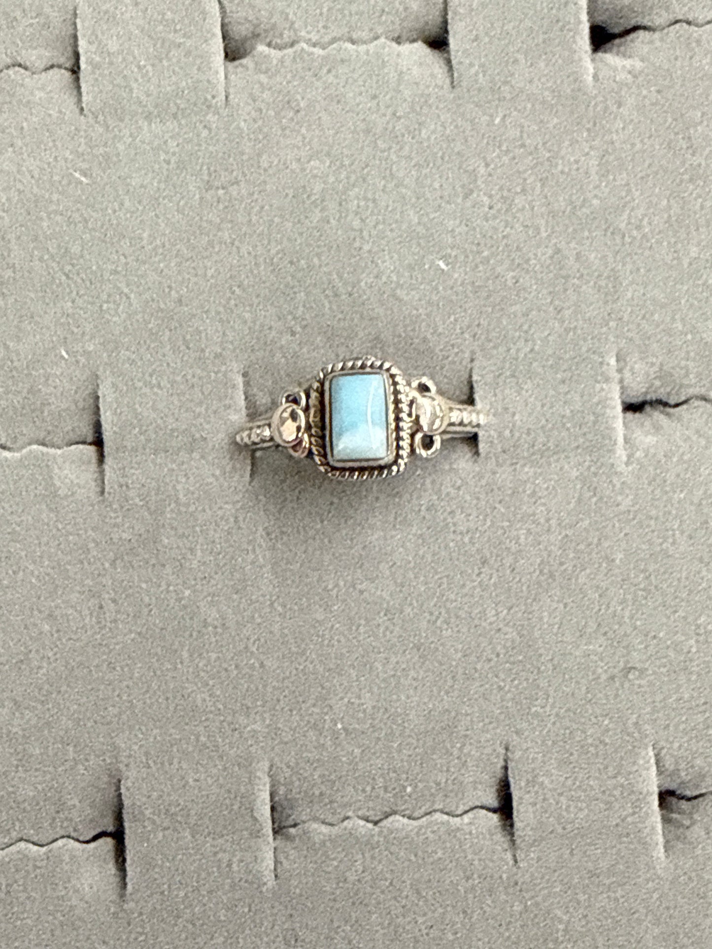 Larimar Ring Size 6