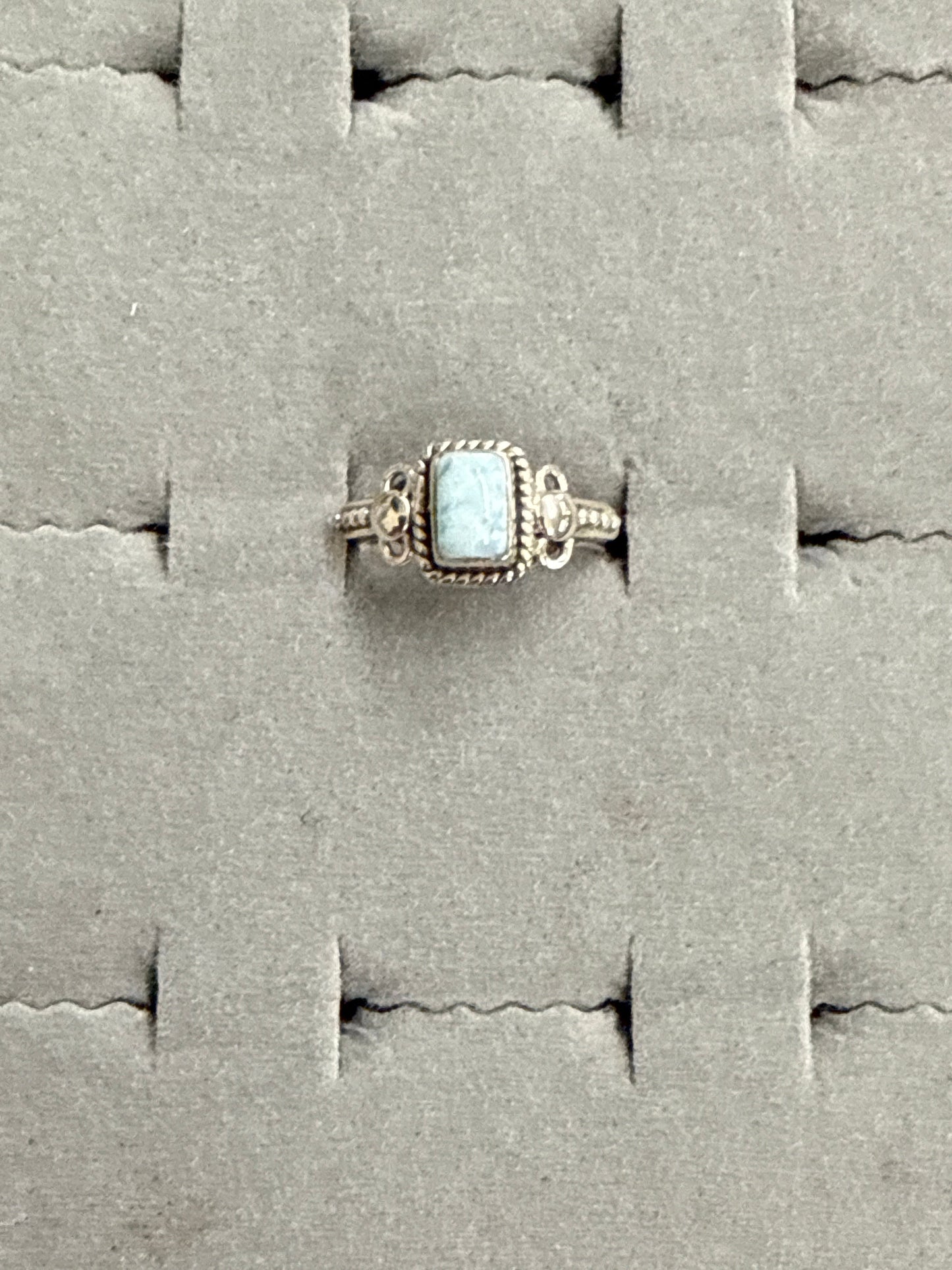 Larimar Ring Size 4