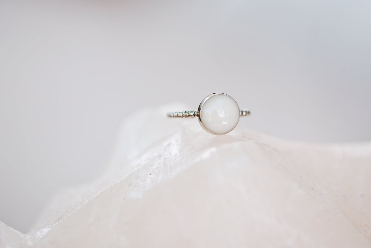 Beaded Band Ring