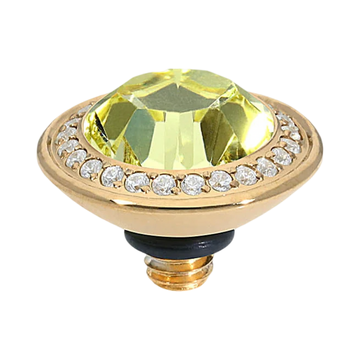 QUDO Tondo Deluxe Top 0.35" Gold | Green & Golden Collection
