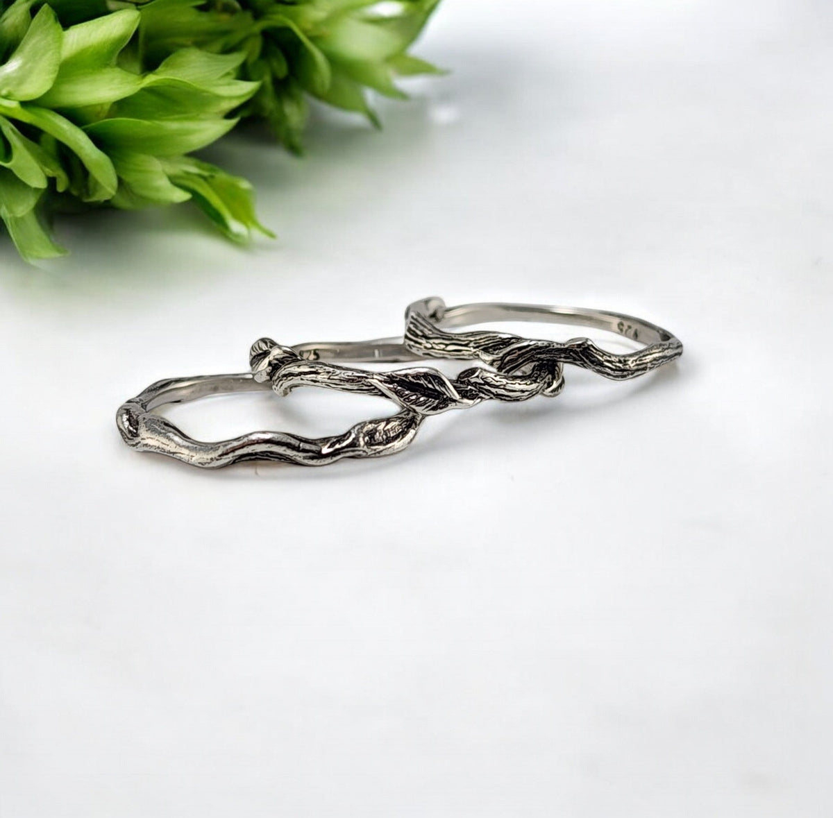Leaf, Twig & Vine Stackable Rings