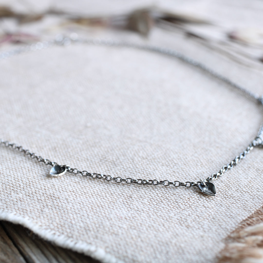 Leafline necklace