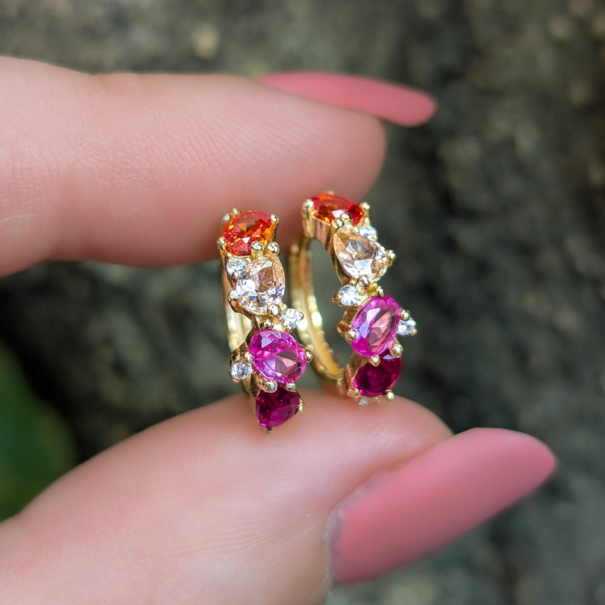 The Legacy Earrings - Lesbian Pride