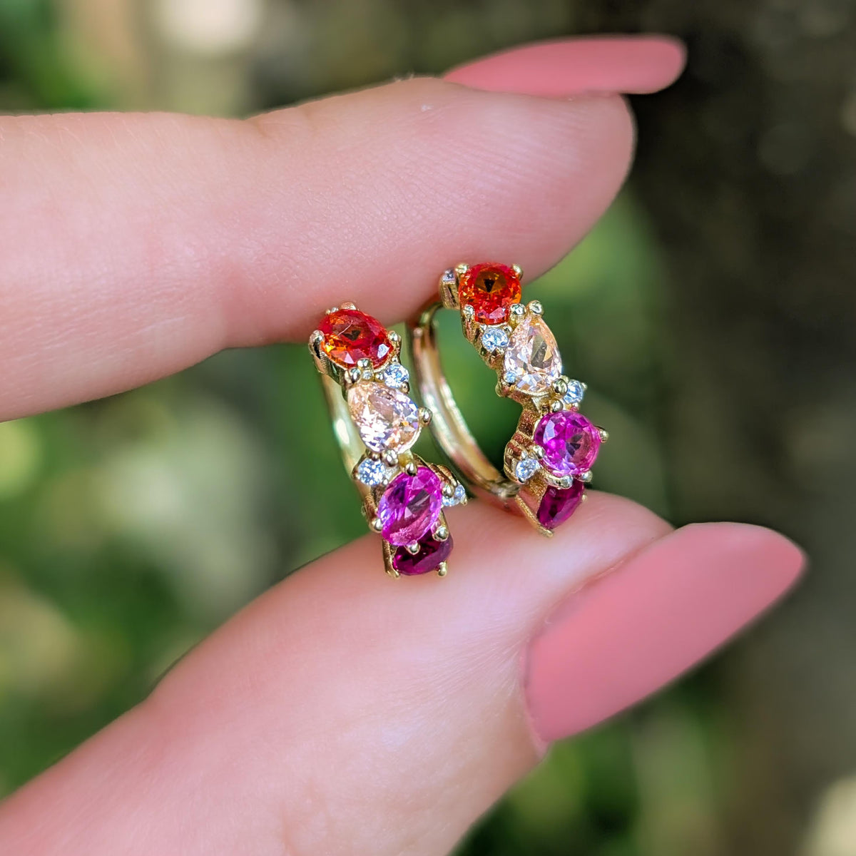 The Legacy Earrings - Lesbian Pride